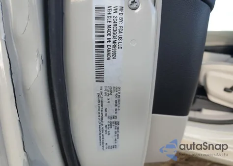 2021 Chrysler Pacifica Limited из США, поврежденный, VIN 2C4RC3GG8MR599924